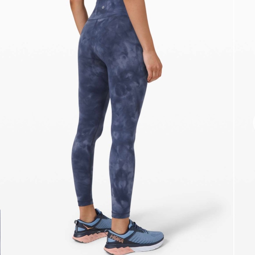 💙 Lululemon Wunder Train HR Diamond Dye 💙 - Picture 1 of 5